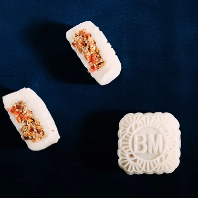 Bánh dẻo thập cẩm gà quay ngũ nhân hồng xíu 180g